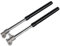 NONDK Assorbimento Forcella Invertita Anteriore Moto Per Cina 47cc 49cc Mini Moto Pit Bike Accessorio Motocross,Nero
