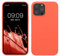 kwmobile Case Compatible with Apple iPhone 13 Pro Max Case - TPU Silicone Phone Cover with Soft Finish - Vivid Coral
