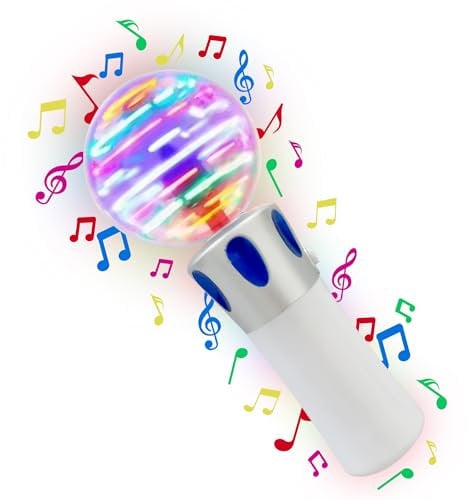 LoveHugs Musical Light Up Wand - Sensory Lights For Autism - Sensory Toys For Autism - Autistic Toy - Magic Wands For Kids