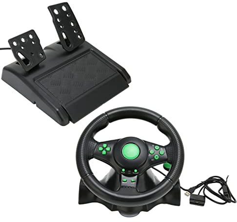 PC Racing Wheel Lenkrad mit Pedal für Immersives Rennerlebnis
