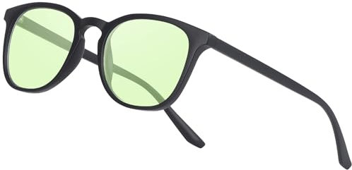 Ulknyss Lunettes Anti Lumière Bleue Lunette Gaming d'Ordinateur Verres Transparent Anti Fatigue Filtre UV400 Lunette Lumiere Bleue pour Homme Femme