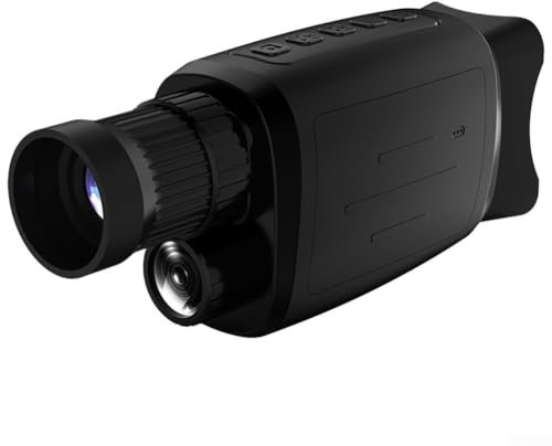 Nightvision Monokular Digitales Nachtsichtgerät 1080P Outdoor Infrarot Monokula, Tragbares Monokular für Camping, Wandern