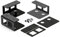 Laptop Desk Mount Laptop Rack Under Desk Holder Saves Workspaces For Notebook Keyboards