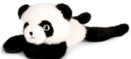 HISTOIRE D’OURS - Doudou Peluche Panda Aimanté 30 cm – Collection Podcoll - Compagnon à Poser sur l’Épaule – Doudou Doux et Original pour Enfants – Idée Cadeau Naissance à Collectionner – HO3361