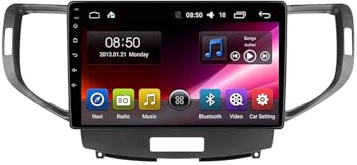 Car Radio para Honda Accord 8 2008-2012 9 Pulgadas Android 15 Autoradio con Wireless Carplay Android Auto para, 8 Core 4G+64G