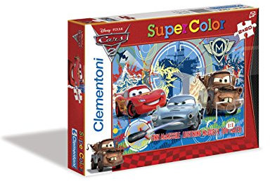 Clementoni 24699.1 - Puzzle 2 x 20T. Cars 2