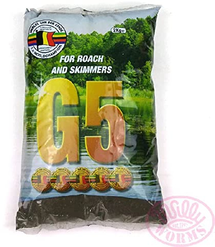 Marcel Van Den Eynde VDE Groundbait G5 Natural 2kg Roach Fishing