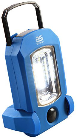 as - Schwabe Lichtfabrik LED Akku Handlampe EVO 2, 260Lm, Inspektionslampe, 3 W, 10 mit 3 LEDs, 42807