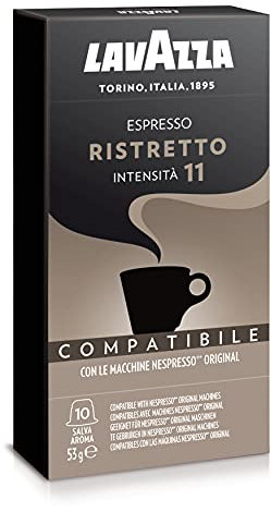 Lavazza Espresso Ristretto capsules voor nespresso (10st )