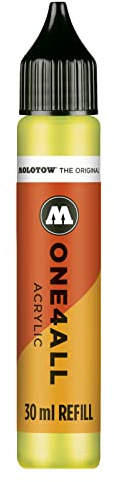 Molotow ONE4ALL Refill Acrylic, Colour 236 Toxic Green, 30 ml, Refill Ink for Permanent Marker
