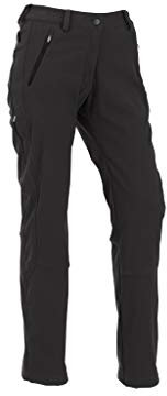 Maul Damen Klosters Softshellhose, schwarz, 44