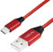 LogiLink Câble de raccordement USB 2.0, USB (type A) vers USB (type C) rouge, 1 m