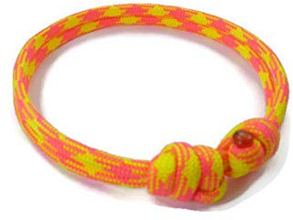 Paracord Surfer Armband-verstellbar-Maritimes Armband-Tutti Frutti-Handmade