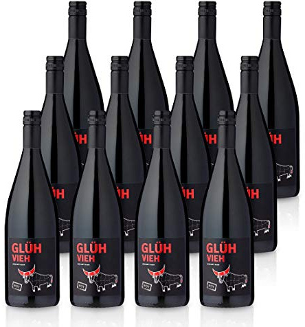 GLÜHVIEH Glühwein Rot Pfalz - Weingut Metzger (12x 1,0l)