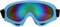 Keenso Outdoor-Skibrille, Unisex-Objektiv Winddicht Schneebrille für Männer, Frauen, Kinder(Blau)