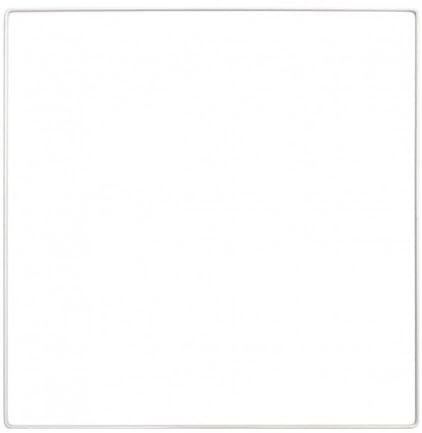 Rico Design Metallring Quadrat Weiss verschiedene Größen 30 cm 30 cm