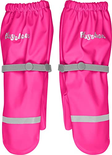 Playshoes Matschhandschuh mit Fleece-Futter Unisex Kinder, neonpink ,3 (ca. 4-6 Jahre)