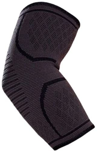 VITTO Ellenbogenbandage – Ellenbogen bandagen Herren und Damen – am besten als Tennisarm Bandage, Golfarm Bandage oder Kraftsport (M, Schwarz)