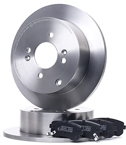 RIDEX 3405B0983 Bremsenset Hinten 262mm - Bremsen Set mit Bremsscheiben und Bremsbeläge Satz