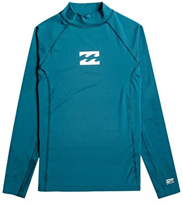 Billabong Waves All Day - Langärmliger Rashguard mit UPF 50 für Jungen 8-16