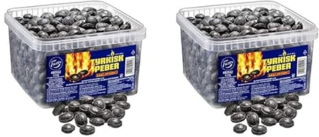 Fazer Tyrkisk Peber original pick & mix Liquorice 2 Boxes of 2.2kg