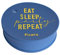 Fisura - Lot de 5 capote de verre anti-drogue Eat. Protège-boisson anti-débordement bleu original. Capuchon réutilisable. Protection de gobelet anti-drogue en silicone BPA free. 5 pièces.