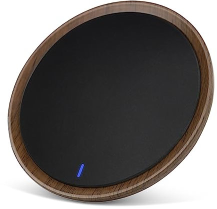 Coffee Mug Warmer, Candle Warmer Plate Wood Grain Style, Wax Melt Warmer for Scented Wax, Electric Coffee Warmer for Desk, Coffee Cup Warmer with Auto Shut Off