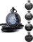 Mechanische Taschenuhr im Vintage-Stil, Quarz, personalisierte Taschenuhr mit Gravur, mechanische Taschenuhr, Geschenk für Vater, Ehemann, Sohn, Geburtstag, Trauzeuge, Trauzeuge, Geschenke für Pa