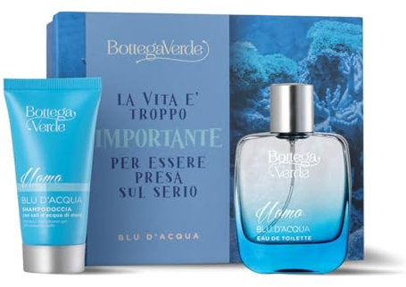 Bottega Verde - Astuccio Blu d'Acqua - Eau de toilette e mini Shampodoccia