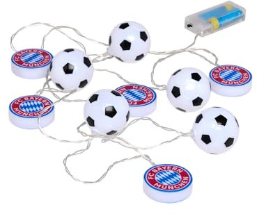 FC Bayern München Lichterkette Rot