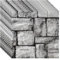 10 PCS 3D Brick Effect Wall Panels, 35x35cm Peel and Stick Brick Wallpaper, Waterproof Self Adhesive Wall Tiles for Bedroom Bathroom Kitchen (Grey)