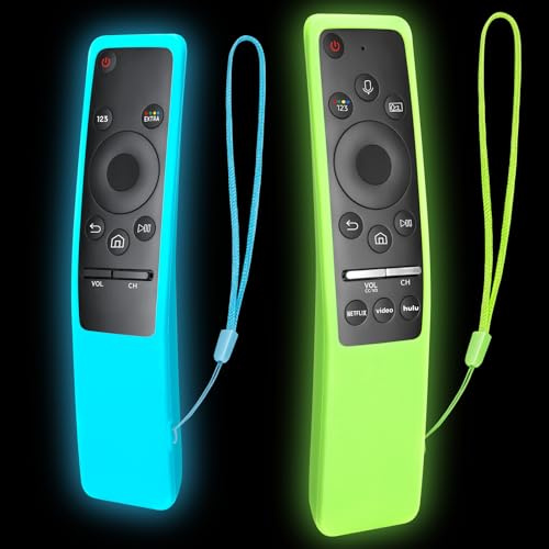 Custodia protettiva in silicone per telecomando Samsung compatibile con Samsung TV Remote Control Cover BN59 Series Glow in The Dark Remote Skin Sleeve