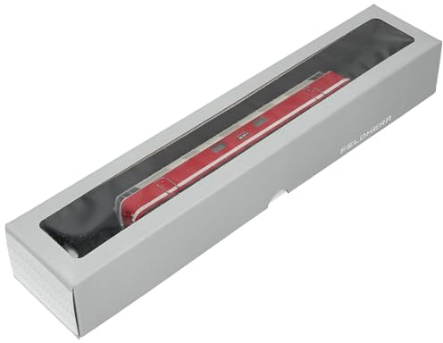 Feldherr MTLB340 Sichtlagerbox 325x60x50mm - Modelleisenbahn Spur H0 Leerkartons - Ersatzverpackung für Loks/Waggons mit Schaumstoff, Sichtfenster, Farbe:Grau, Anzahl:10 Stück