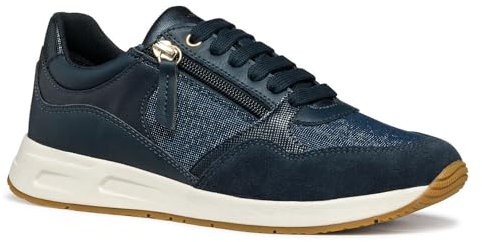 Geox D BULMYA B, Zapatillas Mujer, Navy, 39 EU