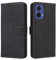 COMAKU Custodia Motorola Moto G85, Cover a libro con blocco RFID, chiusura magnetica, cover per cellulare antiurto -nero