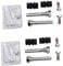 2 Set SHLPDFM Car Rear Brake Caliper Slider Pin Guide Bolt Kit 113-1339X Compatible with Vw Transporter T5