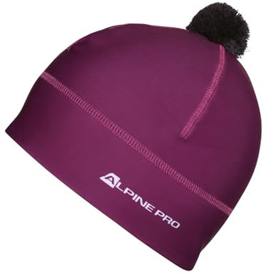 Alpine PRO ABERE Damen Wintermütze, Sportmütze, Laufmütze, Winddichte Mütze, Schnelltrocknende Beanie, Funktionsmütze, Elastische Mütze, Wasserabweisende Mütze, Thermomütze, Outdoor Mütze