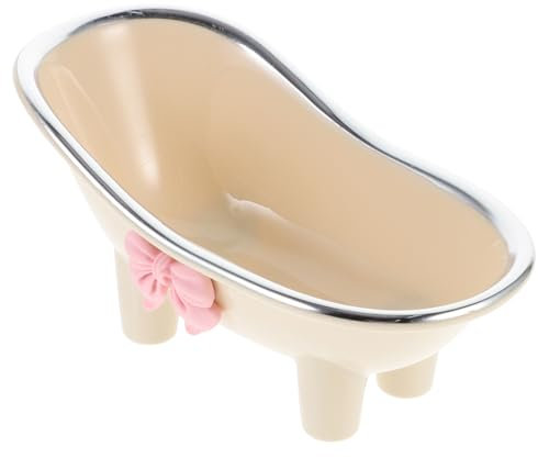 CANIGHT Kreative Seifenschale Im Badewannen-Design Material Für Badezimmer Küche Und Dusche Dekoration Und Aufbewahrung Von Seife Wasserabweisend Und Langlebig