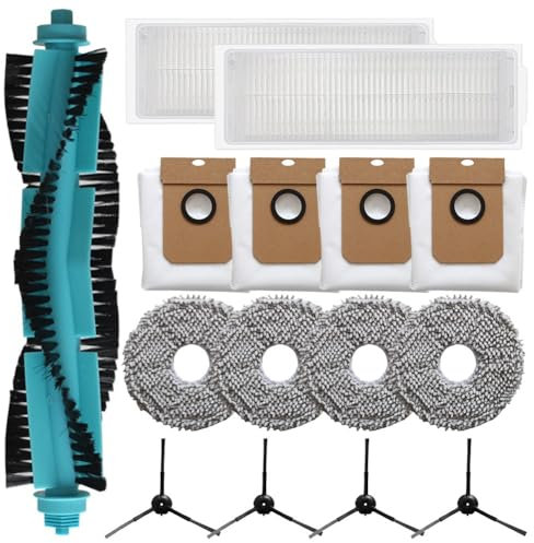 Para Conga 13090 Spin Revol Home Roller Side Brush Filtro Mopa Paños Bolsa de polvo (A)