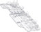 Tumble Dryer Button Panel Light Guide Compatible With Beko Genuine PN 2963670200