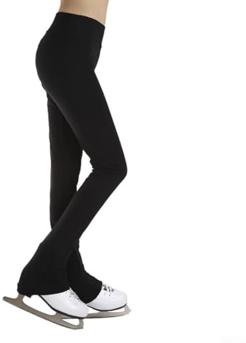 DystopiaWorld Eiskunstlaufhose, antihaftbeschichtet, wasserdicht, Stretch, weiche Übungsleggings für Mädchen und Kinder
