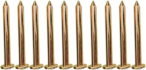 10 chiodi in acciaio per topografia (3, 5, 7, 8 e 10 cm)(10 cm)