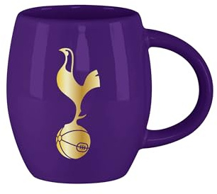 FOCO Officially Licensed Tottenham Hotspur Metallic Slogan Football Tea Coffee Mug