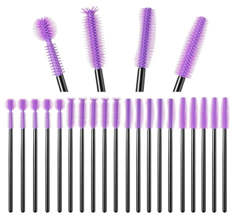 Wisyurt 20 Pcs Cranny Sewing Machine Cleaning Brushes, Reusable Silicone Bristles Cleaning Brushes for Sewing Machine Internal