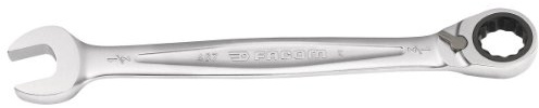 Facom 467.5/8 Ratchet Combination Spanner, 5/8 AF