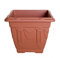 Whitefurze G02046 Pot de Fleurs carré vénitien Terre Cuite 30 cm