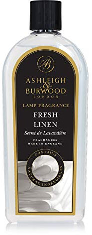 ASHLEIGH & BURWOOD | Lampenduft für Duftlampe | Frische Bettwäsche Duft | Zarter Duft Raumduft | Brenndauer 40 Stunden | Geruchsneutralisierer | 1000ml