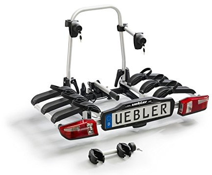 Uebler Fahrradheckträger P32-S für 4 Fahrräder inkl. Adapter