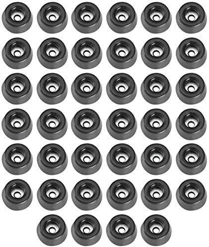 Adam Hall Hardware 4903 M40 AH - 40er Set Gummifuß 20 x 9 mm schwarz im Beutel