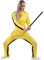 SEA HARE Costume De Kungfu Chinois Jaune (Femme)